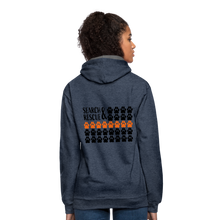 Load image into Gallery viewer, K9s Lead the Way - SAR - Contrast Hoodie - indigo heather/asphalt