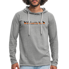 Load image into Gallery viewer, K9s Lead the Way - SAR - Unisex Lightweight Terry Hoodie - heather gray