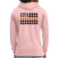 Load image into Gallery viewer, K9s Lead the Way - SAR - Unisex Lightweight Terry Hoodie - cream heather pink