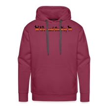 Load image into Gallery viewer, K9s Lead the Way - SAR - Men’s Premium Hoodie - burgundy