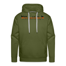 Load image into Gallery viewer, K9s Lead the Way - SAR - Men’s Premium Hoodie - olive green