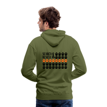 Load image into Gallery viewer, K9s Lead the Way - SAR - Men’s Premium Hoodie - olive green
