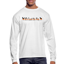 Load image into Gallery viewer, K9s Lead the Way - SAR - Men's Long Sleeve T-Shirt - white