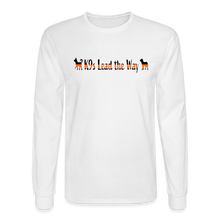 Load image into Gallery viewer, K9s Lead the Way - SAR - Men's Long Sleeve T-Shirt - white