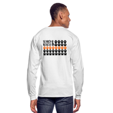 Load image into Gallery viewer, K9s Lead the Way - SAR - Men's Long Sleeve T-Shirt - white