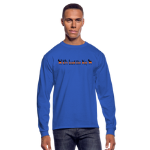 Load image into Gallery viewer, K9s Lead the Way - SAR - Men's Long Sleeve T-Shirt - royal blue