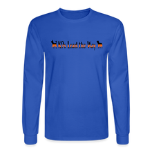 Load image into Gallery viewer, K9s Lead the Way - SAR - Men's Long Sleeve T-Shirt - royal blue