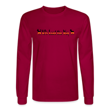 Load image into Gallery viewer, K9s Lead the Way - SAR - Men's Long Sleeve T-Shirt - dark red