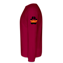Load image into Gallery viewer, K9s Lead the Way - SAR - Men's Long Sleeve T-Shirt - dark red