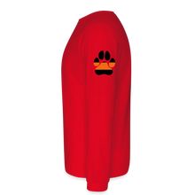 Load image into Gallery viewer, K9s Lead the Way - SAR - Men's Long Sleeve T-Shirt - red