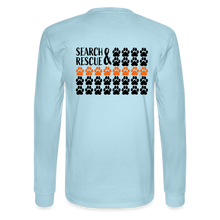 Load image into Gallery viewer, K9s Lead the Way - SAR - Men's Long Sleeve T-Shirt - powder blue