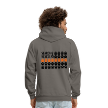 Load image into Gallery viewer, K9s Lead the Way - SAR - Men's Hoodie - asphalt gray