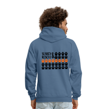 Load image into Gallery viewer, K9s Lead the Way - SAR - Men's Hoodie - denim blue
