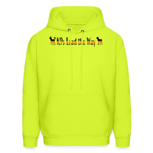 Load image into Gallery viewer, K9s Lead the Way - SAR - Men's Hoodie - safety green