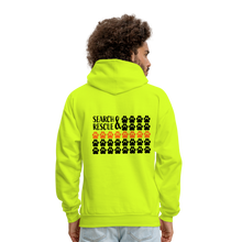Load image into Gallery viewer, K9s Lead the Way - SAR - Men's Hoodie - safety green