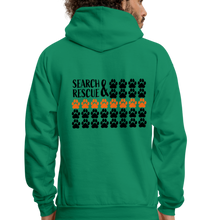 Load image into Gallery viewer, K9s Lead the Way - SAR - Men's Hoodie - kelly green