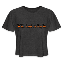Load image into Gallery viewer, K9s Lead the Way - SAR - Women's Cropped T-Shirt - deep heather