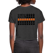 Load image into Gallery viewer, K9s Lead the Way - SAR - Women's Cropped T-Shirt - deep heather