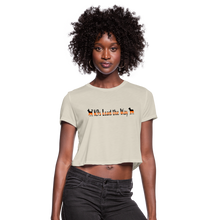 Load image into Gallery viewer, K9s Lead the Way - SAR - Women's Cropped T-Shirt - dust