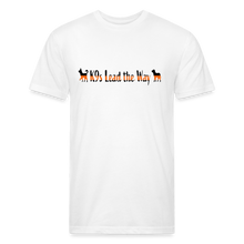Load image into Gallery viewer, K9s Lead the Way - SAR - Fitted Cotton/Poly T-Shirt by Next Level - white