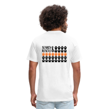 Load image into Gallery viewer, K9s Lead the Way - SAR - Fitted Cotton/Poly T-Shirt by Next Level - white