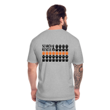 Load image into Gallery viewer, K9s Lead the Way - SAR - Fitted Cotton/Poly T-Shirt by Next Level - heather gray