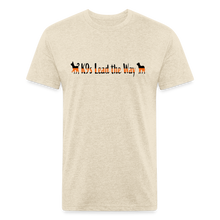 Load image into Gallery viewer, K9s Lead the Way - SAR - Fitted Cotton/Poly T-Shirt by Next Level - heather cream