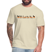 Load image into Gallery viewer, K9s Lead the Way - SAR - Fitted Cotton/Poly T-Shirt by Next Level - heather cream