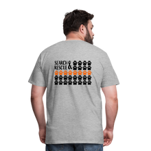 Load image into Gallery viewer, K9s Lead the Way - SAR - Men's Premium T-Shirt - heather gray