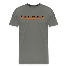 Load image into Gallery viewer, K9s Lead the Way - SAR - Men's Premium T-Shirt - asphalt gray