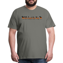 Load image into Gallery viewer, K9s Lead the Way - SAR - Men's Premium T-Shirt - asphalt gray