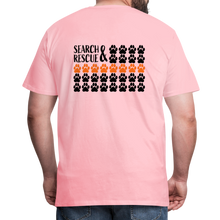 Load image into Gallery viewer, K9s Lead the Way - SAR - Men's Premium T-Shirt - pink