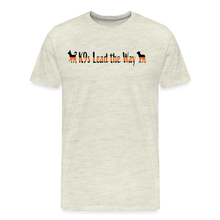 Load image into Gallery viewer, K9s Lead the Way - SAR - Men's Premium T-Shirt - heather oatmeal
