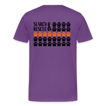 Load image into Gallery viewer, K9s Lead the Way - SAR - Men's Premium T-Shirt - purple