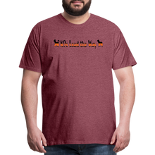 Load image into Gallery viewer, K9s Lead the Way - SAR - Men's Premium T-Shirt - heather burgundy