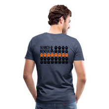 Load image into Gallery viewer, K9s Lead the Way - SAR - Men's Premium T-Shirt - heather blue