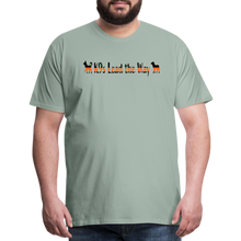 Load image into Gallery viewer, K9s Lead the Way - SAR - Men's Premium T-Shirt - steel green