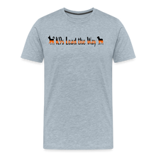 Load image into Gallery viewer, K9s Lead the Way - SAR - Men's Premium T-Shirt - heather ice blue