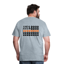 Load image into Gallery viewer, K9s Lead the Way - SAR - Men's Premium T-Shirt - heather ice blue