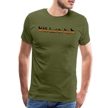 Load image into Gallery viewer, K9s Lead the Way - SAR - Men's Premium T-Shirt - olive green