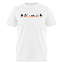 Load image into Gallery viewer, K9s Lead the Way - SAR - Unisex Classic T-Shirt - white