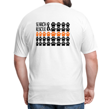 Load image into Gallery viewer, K9s Lead the Way - SAR - Unisex Classic T-Shirt - white