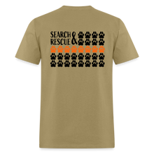 Load image into Gallery viewer, K9s Lead the Way - SAR - Unisex Classic T-Shirt - khaki