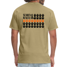 Load image into Gallery viewer, K9s Lead the Way - SAR - Unisex Classic T-Shirt - khaki