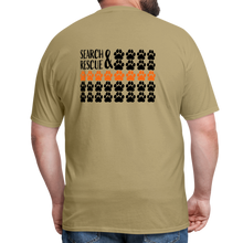 Load image into Gallery viewer, K9s Lead the Way - SAR - Unisex Classic T-Shirt - khaki