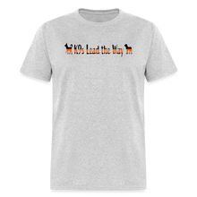 Load image into Gallery viewer, K9s Lead the Way - SAR - Unisex Classic T-Shirt - heather gray
