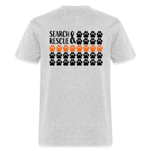 Load image into Gallery viewer, K9s Lead the Way - SAR - Unisex Classic T-Shirt - heather gray
