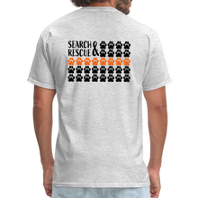 Load image into Gallery viewer, K9s Lead the Way - SAR - Unisex Classic T-Shirt - heather gray