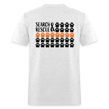 Load image into Gallery viewer, K9s Lead the Way - SAR - Unisex Classic T-Shirt - light heather gray
