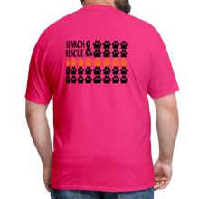 Load image into Gallery viewer, K9s Lead the Way - SAR - Unisex Classic T-Shirt - fuchsia